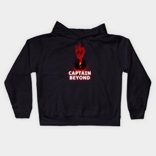 captain beyond red smoke Kids Hoodie